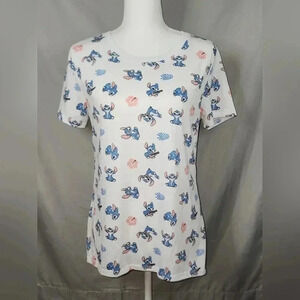 Disney Stitch graphic tee size large